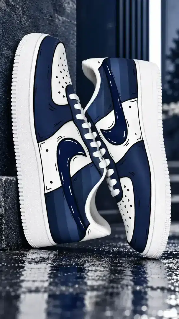 Obsidian Navy True White