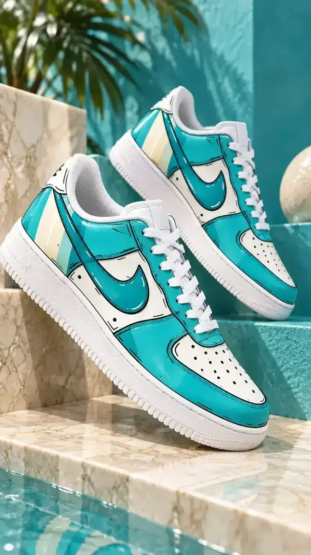 Turquoise Cream