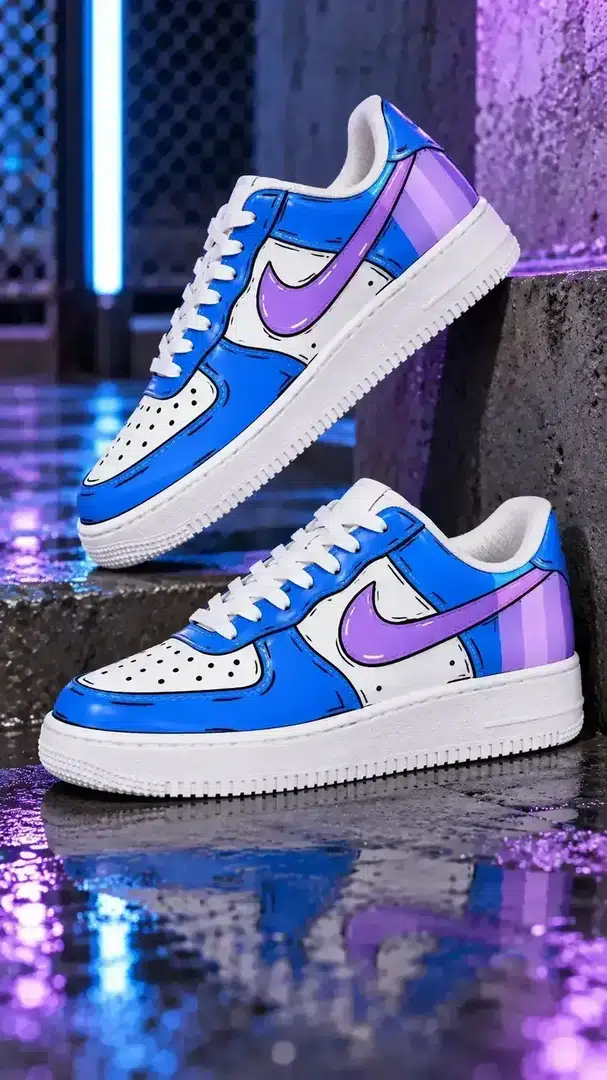 Luminous Blue Lilac