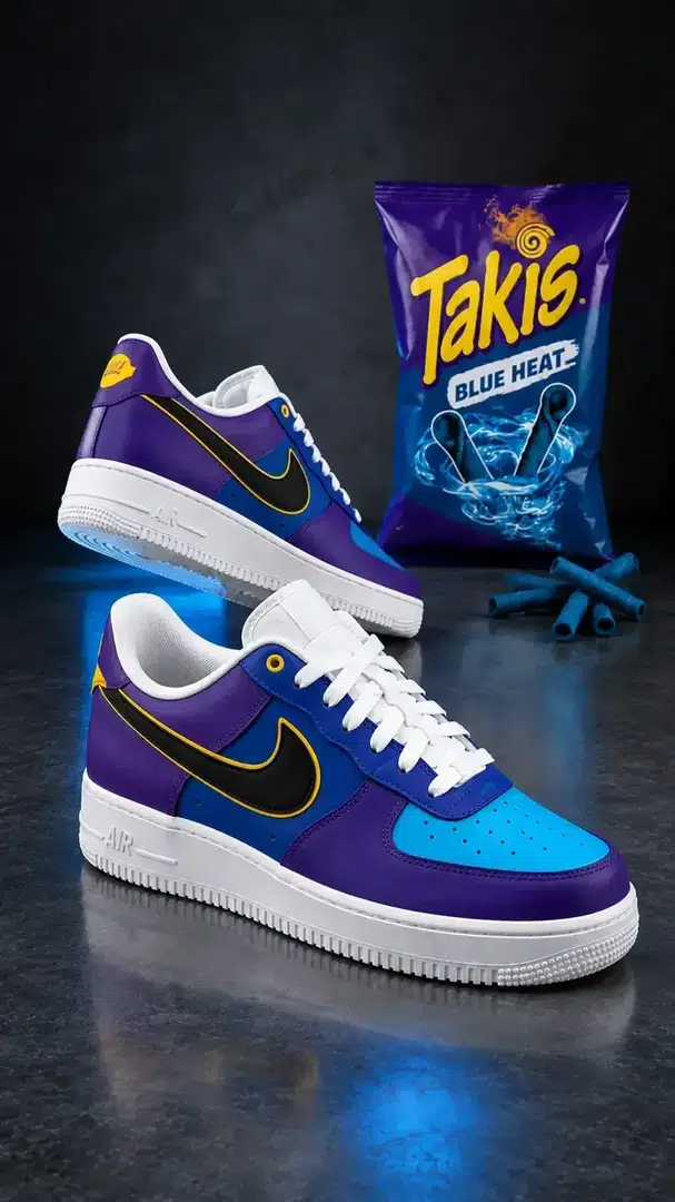 Takis Blue Heat CHIPS COLORWAY colorway