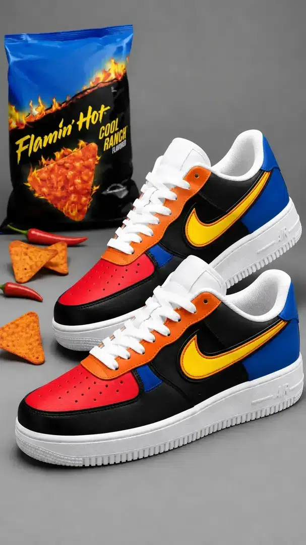 Flamin Hot Cool Ranch CHIPS COLORWAY colorway
