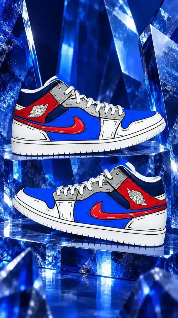 Cobalt Shock CHROMA 50 custom shoe colorway