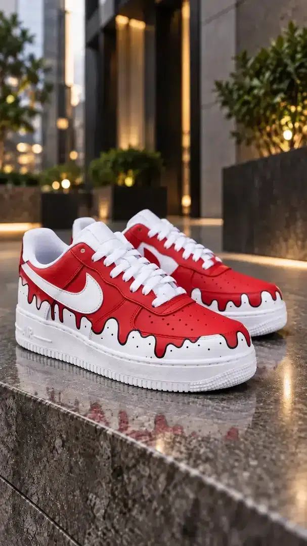 Red / White — Drip DRIP colorway