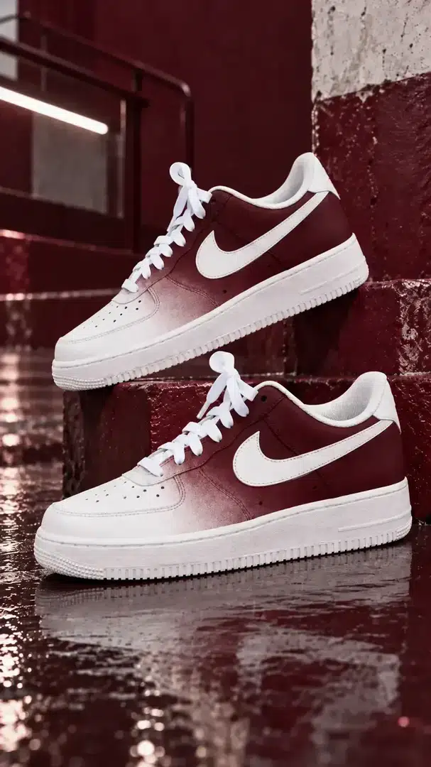 Burgundy Crisp White