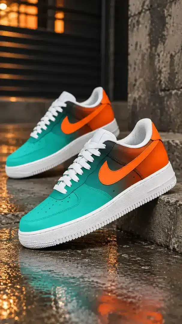 Teal Blaze Orange