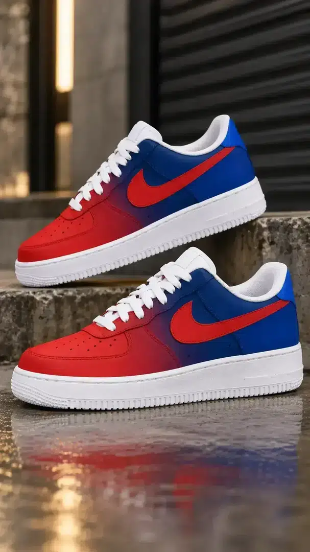 Racing Red Cobalt Blue