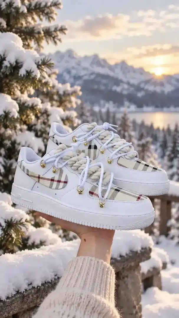 White / Tan — Luxury · 09 LUXURY colorway