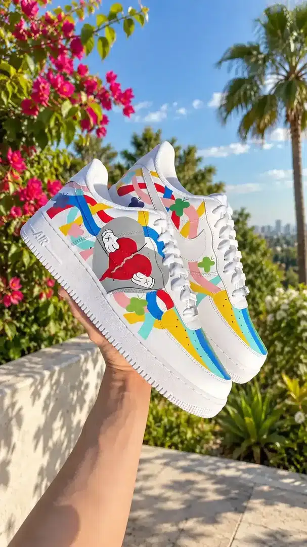White / Multicolor — Luxury LUXURY colorway