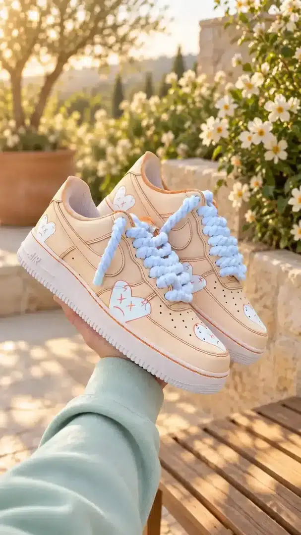 Peach / White — Luxury LUXURY colorway