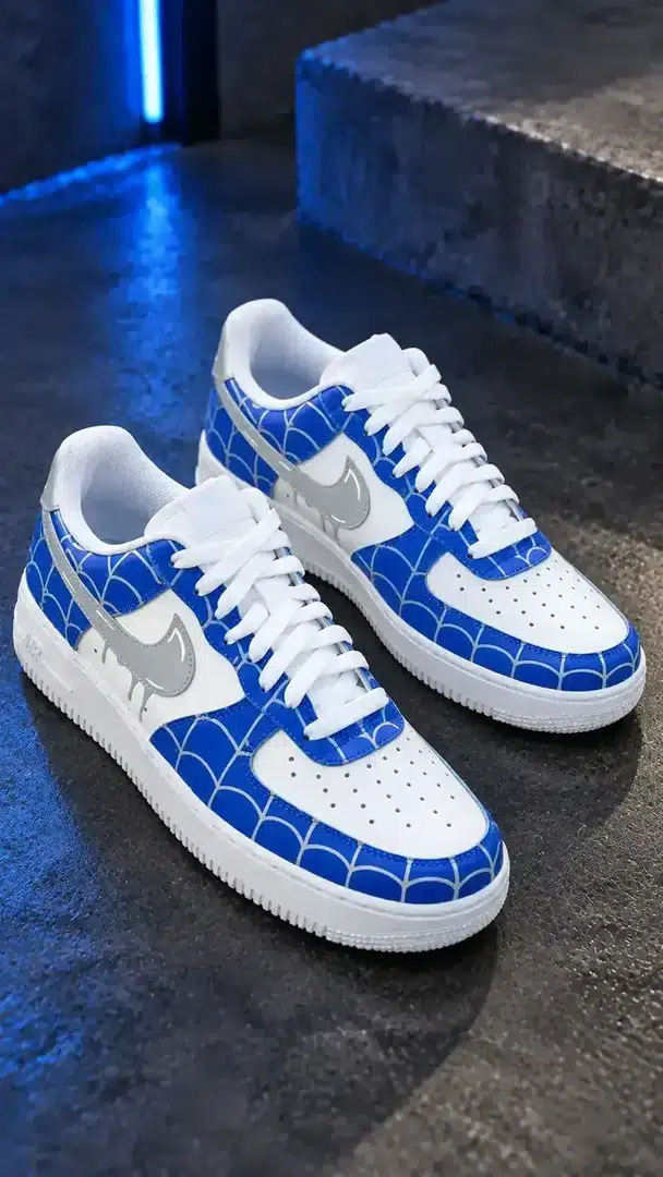 Web Pop Cobalt Silver