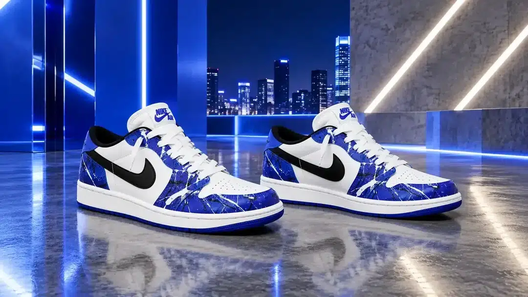 Blue / White — Artisan Jordan 1