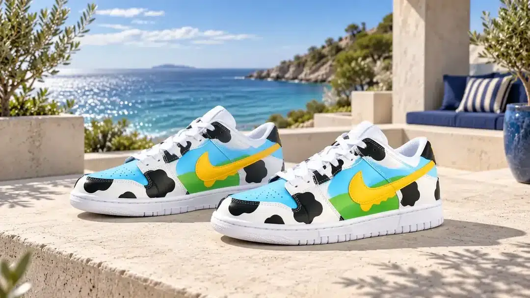 White / Teal — Artisan Jordan 1