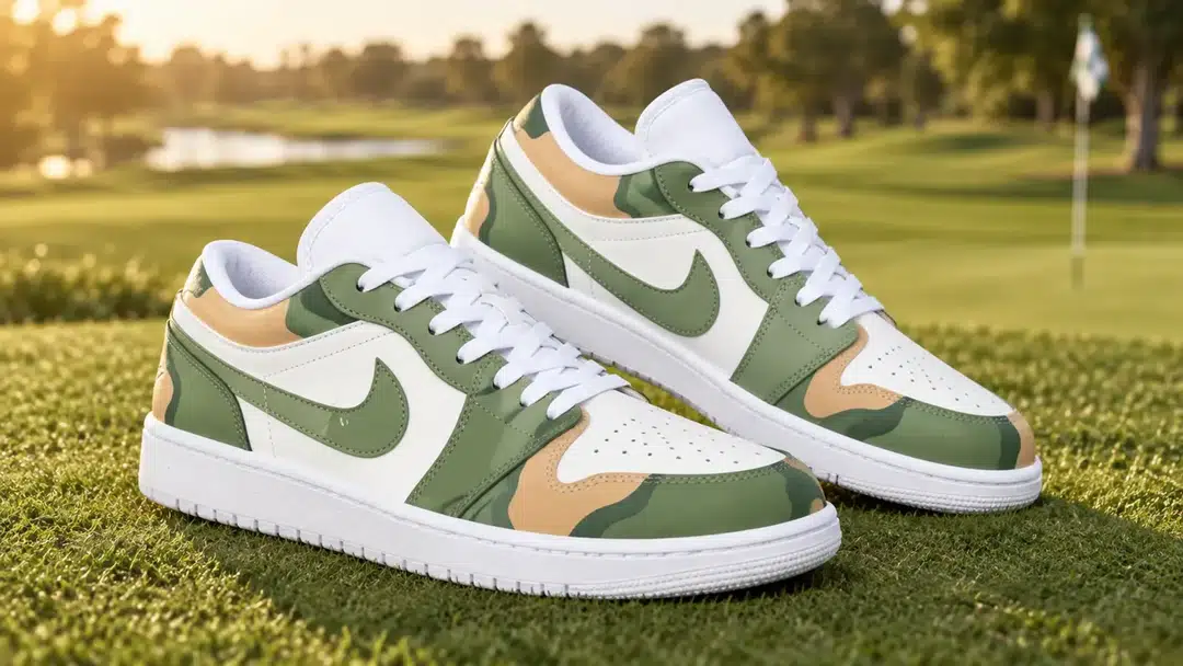 Olive / White — Artisan Jordan 1