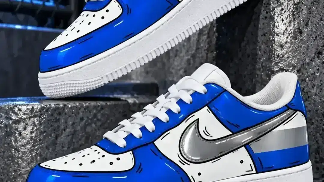 Luminous Blue Metallic Silver