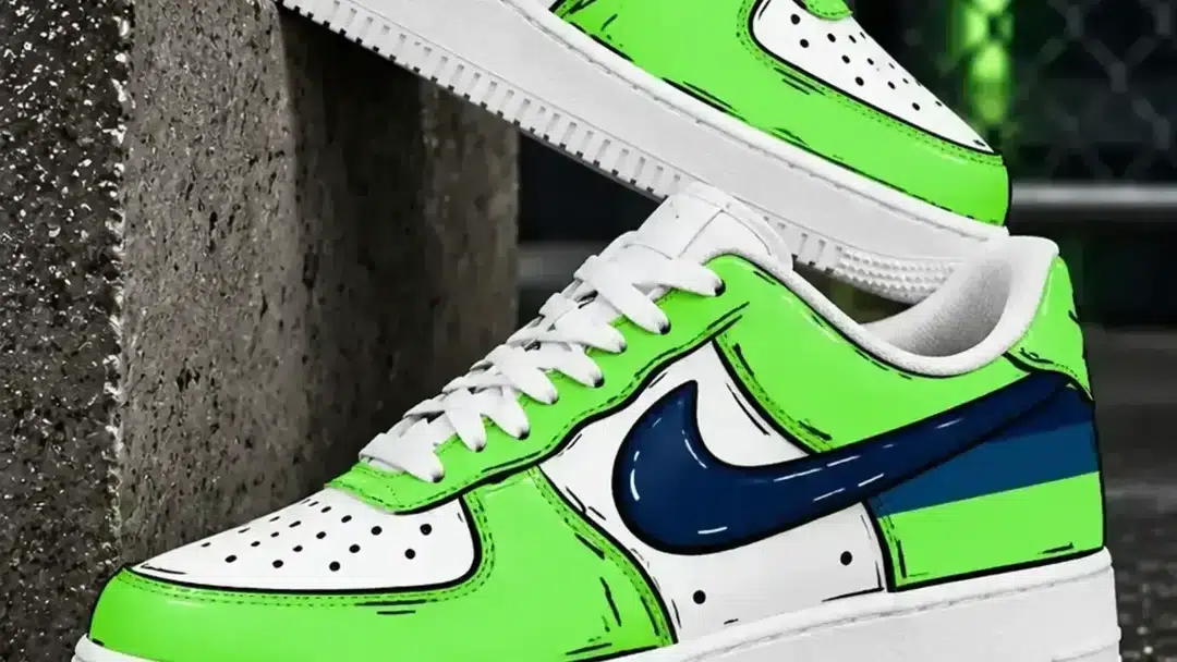 Green Glow Midnight Navy