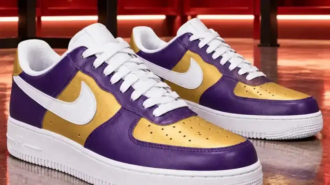Purple / Gold — Courtside