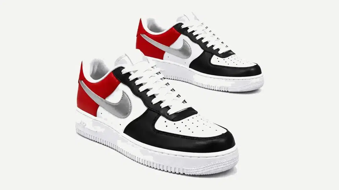 Black / Red — Courtside