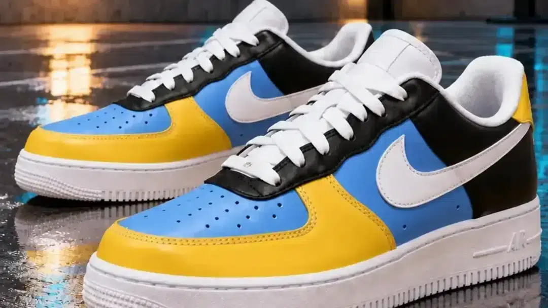Blue / Yellow — Courtside