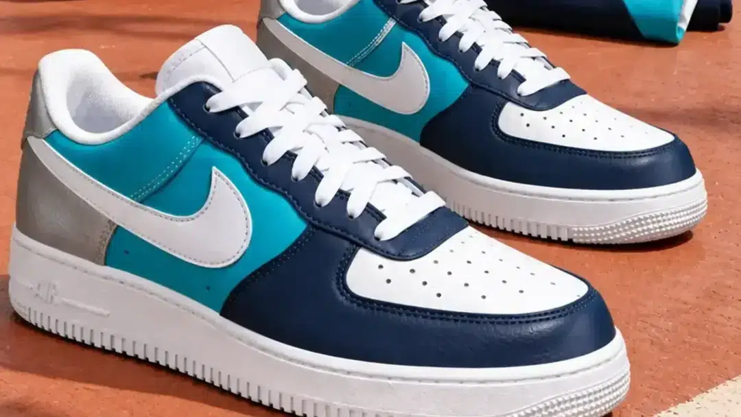 Navy / Teal — Courtside