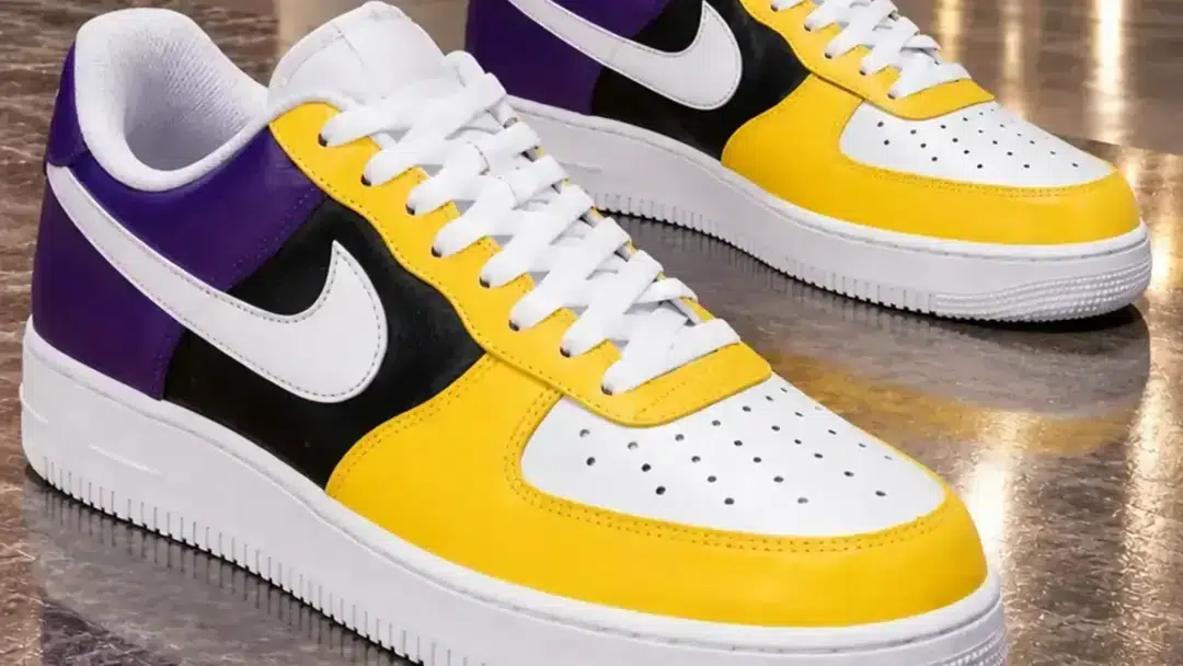 Purple / Yellow — Courtside