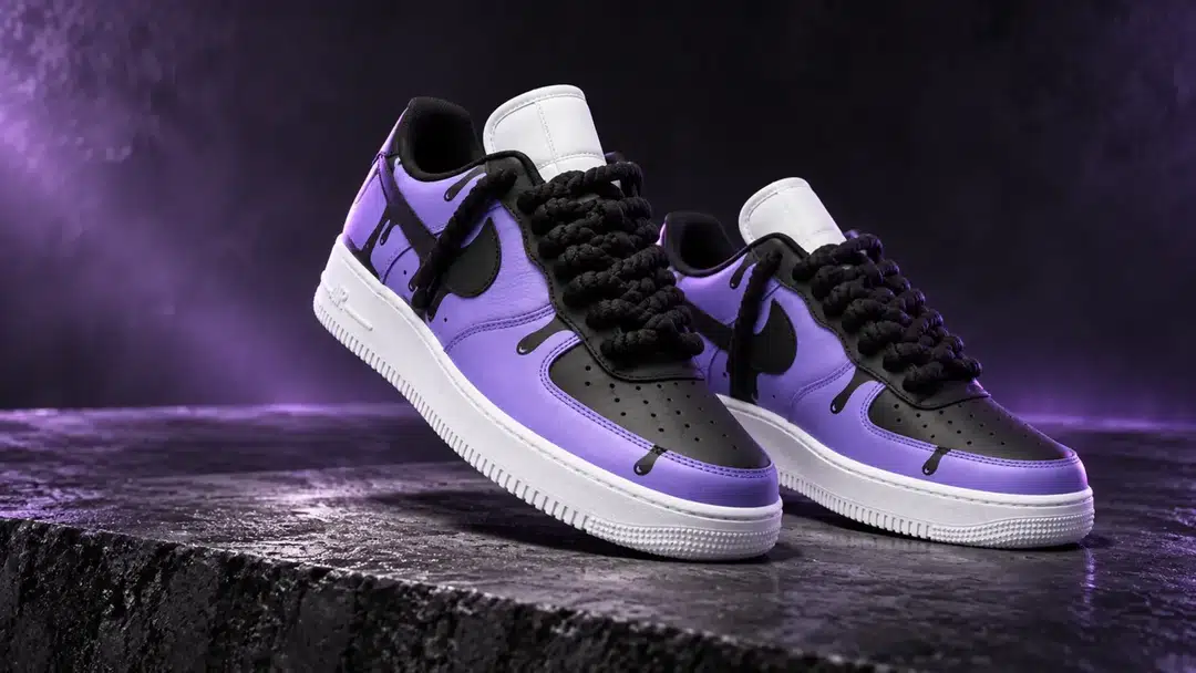 Purple / Black — Drip
