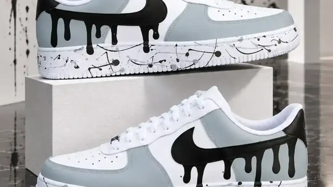 Gray / White — Drip
