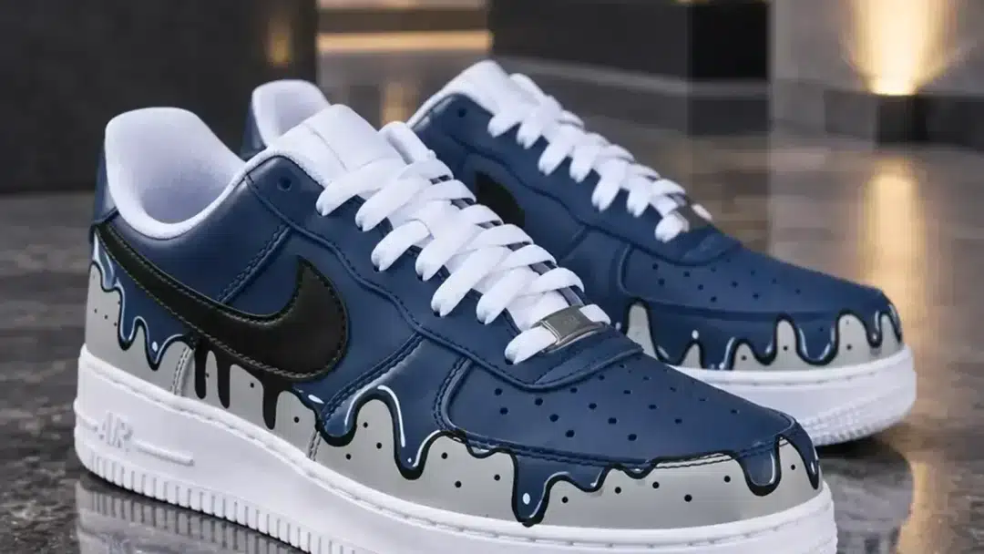 Navy / Gray — Drip