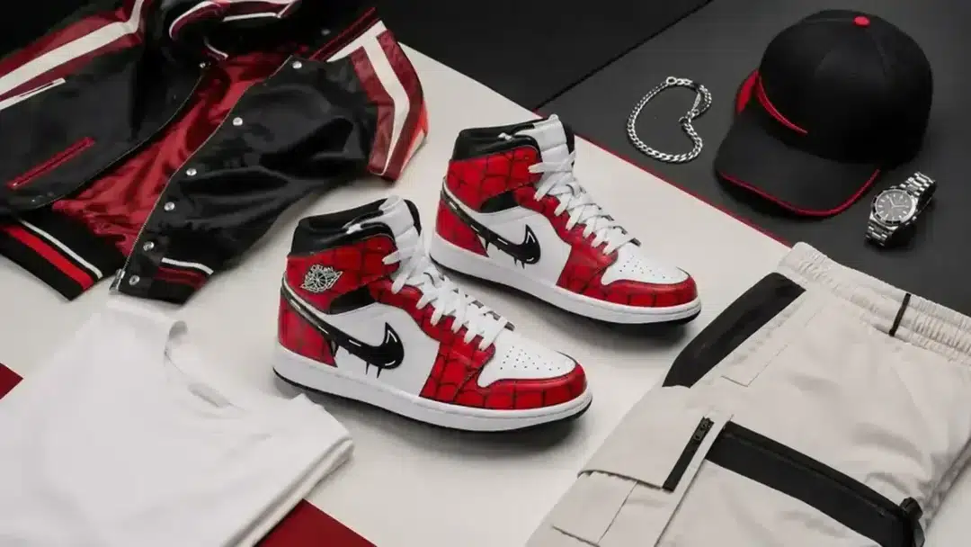 Red Spiderweb Jordan