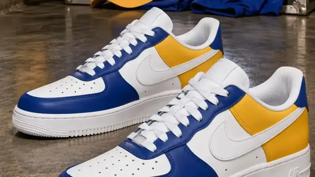 Blue / Yellow — Gridiron