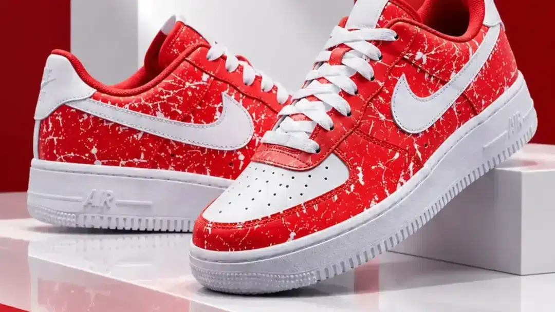Red / White — Splatter