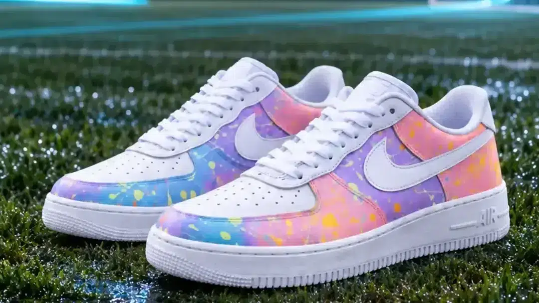 Purple / Blue — Splatter