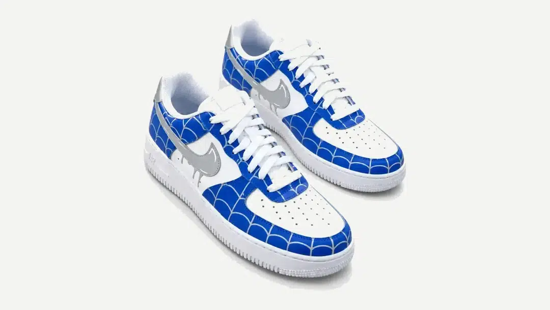 Web Pop Cobalt Silver