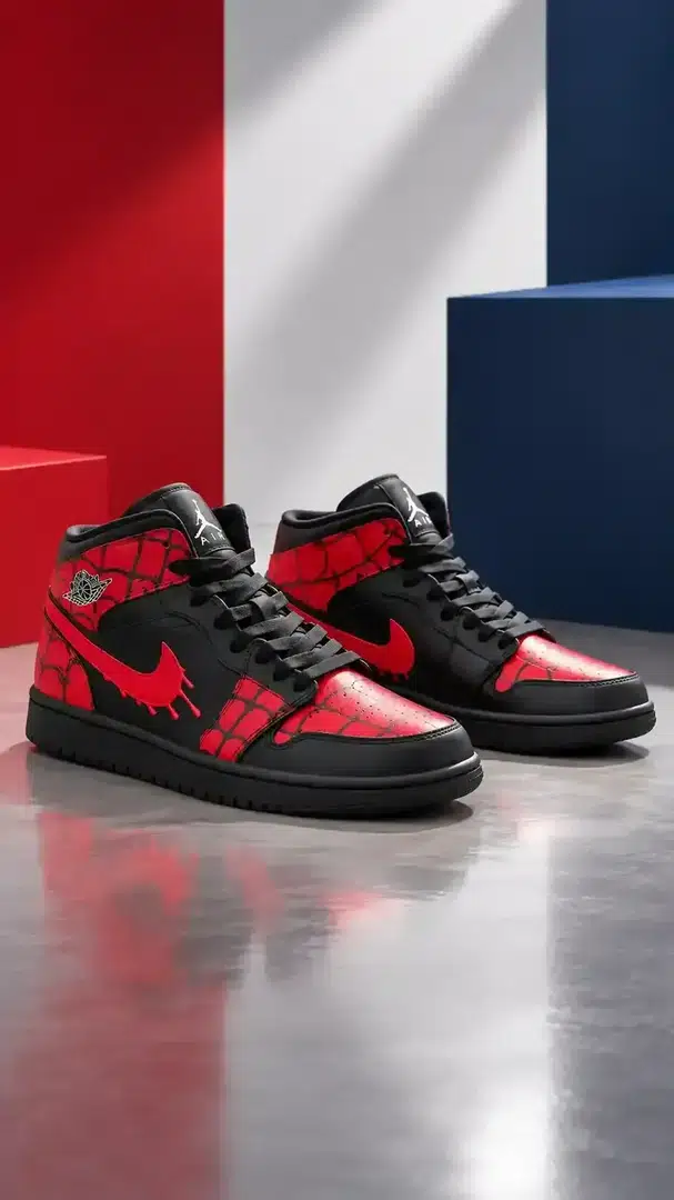 Red / Black — Artisan Jordan 1