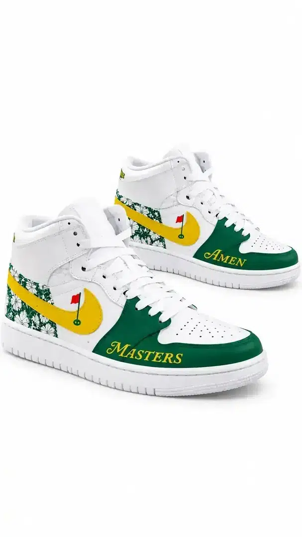 Green / Yellow — Artisan Jordan 1 approved product view 1 of 4