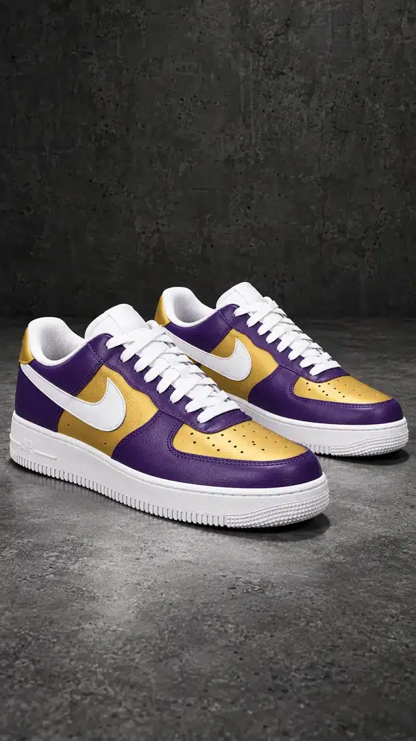 Purple / Gold — Courtside approved product view 1 of 4
