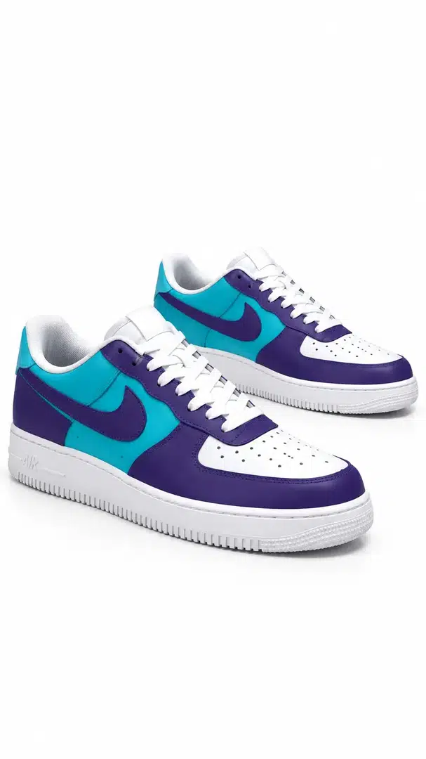 Purple / Teal — Courtside