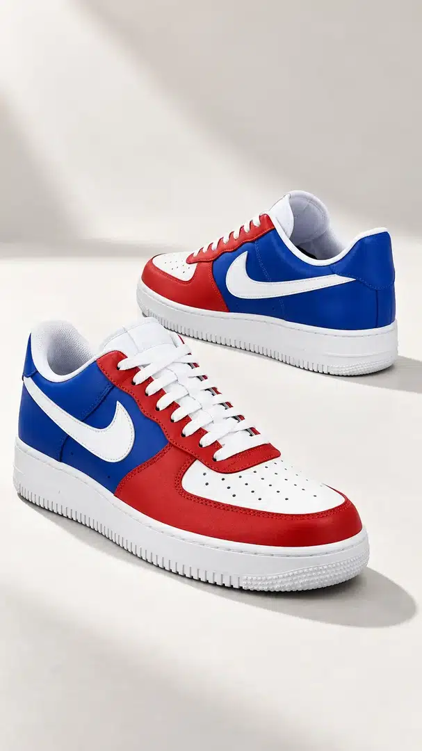 Blue / Red — Courtside