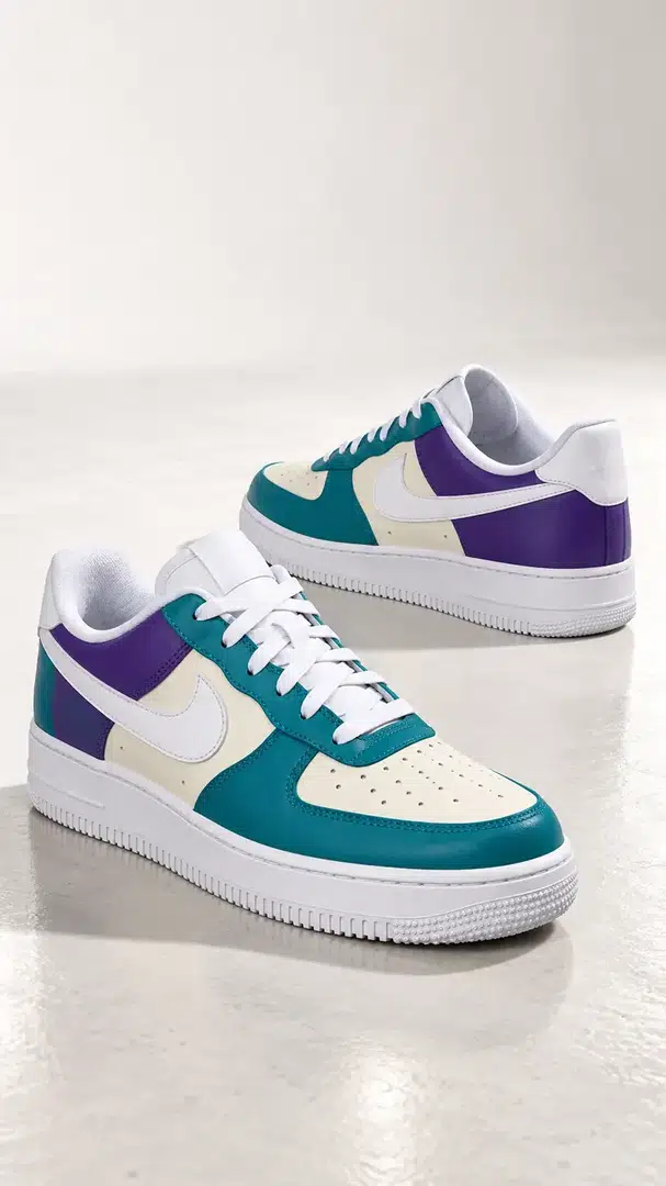Teal / Purple — Courtside