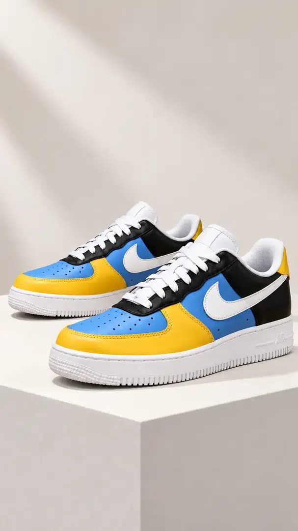 Blue / Yellow — Courtside