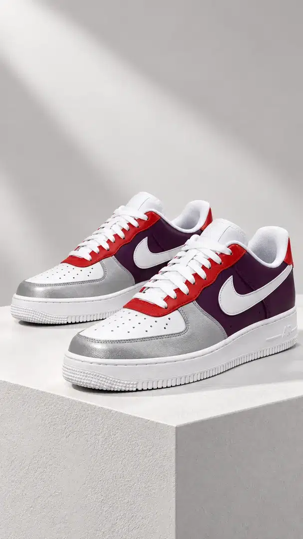 Red / Gray — Courtside approved product view 1 of 4