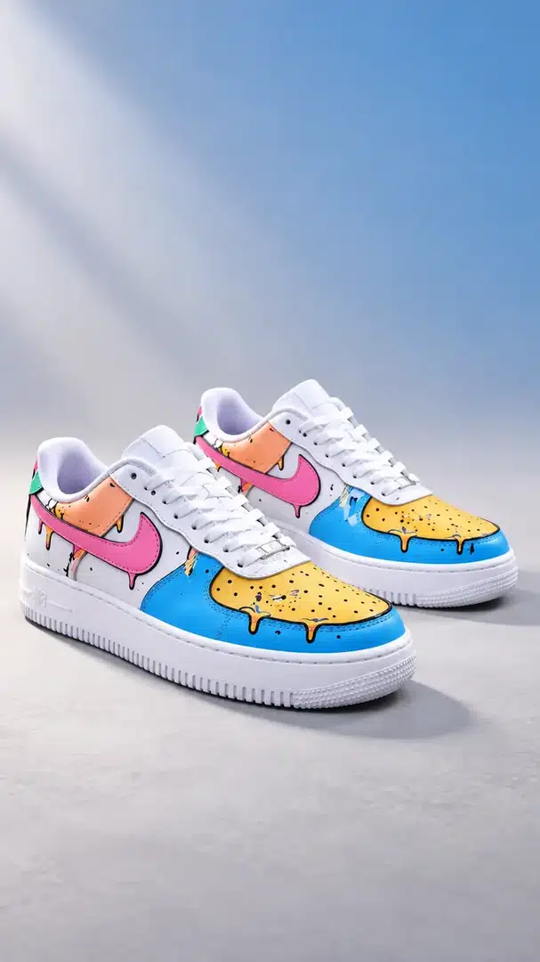 Pink / Blue — Drip