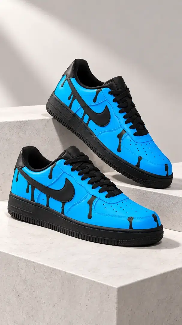 Blue / Black — Drip