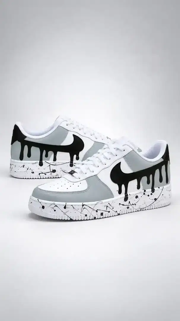 Gray / White — Drip