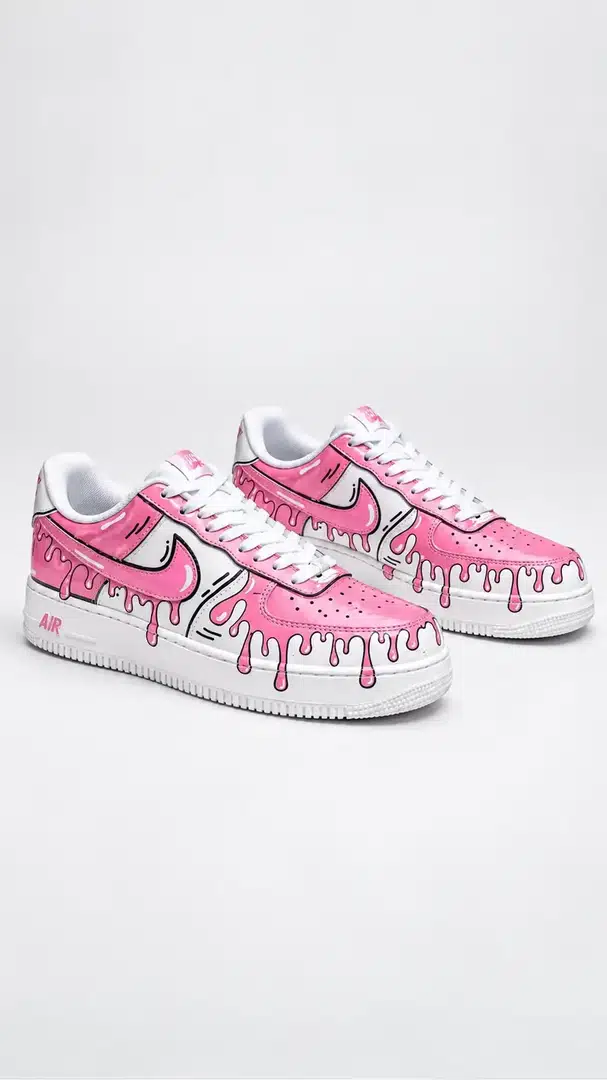 Pink / White — Drip
