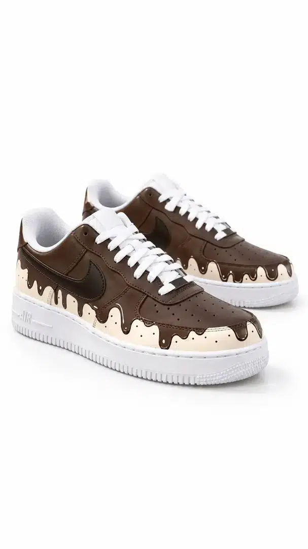 Brown / Cream — Drip