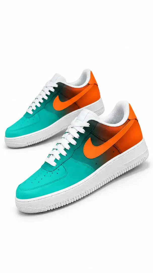 Teal Blaze Orange