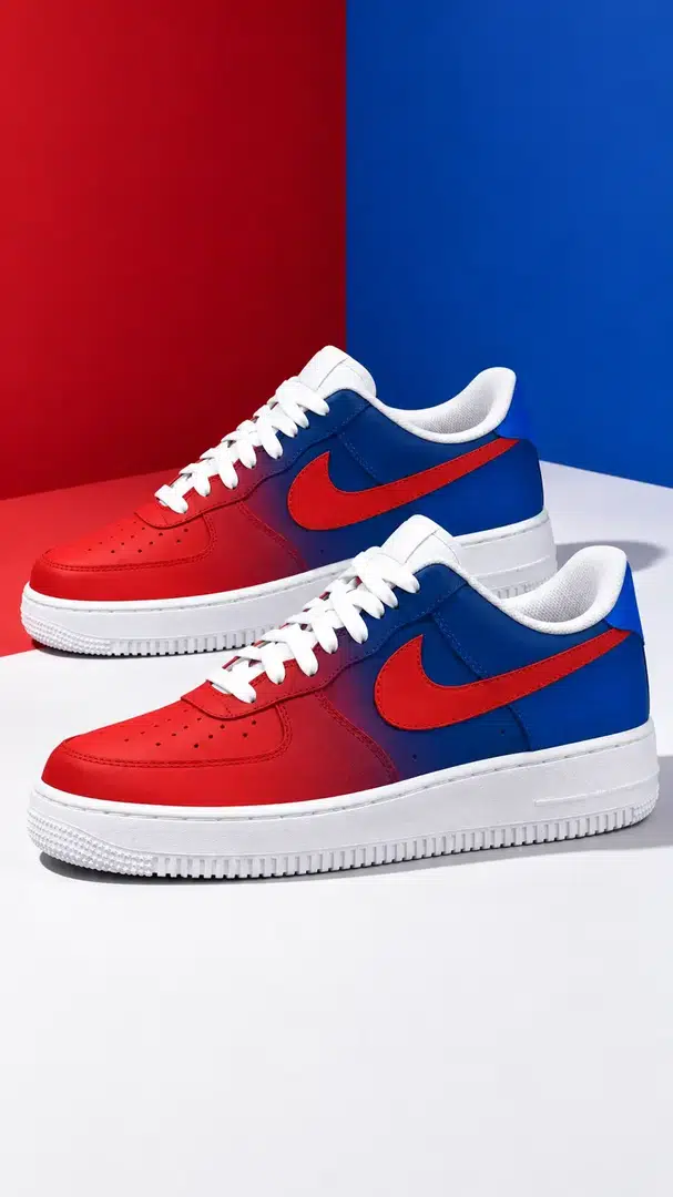 Racing Red Cobalt Blue
