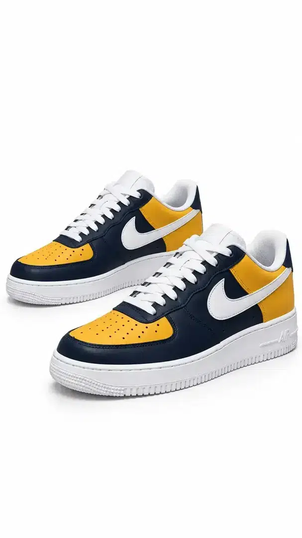 Navy / Yellow — Gridiron