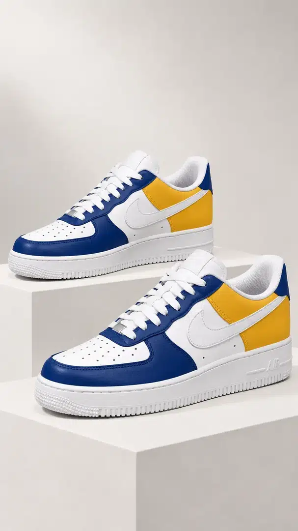 Blue / Yellow — Gridiron