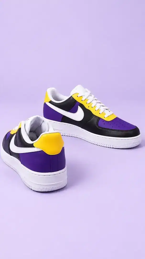 Purple / Yellow — Gridiron